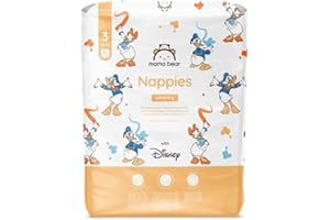 Marchio Amazon - Mama Bear Disney Pannolini ultra-asciutti, Taglia 3 (4-9 kg), Bianco, 86 Unità