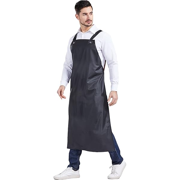 Grembiule In Gomma Impermeabile Homsolver - 2 Pezzi, Resistente A Chimici E Macchie, Per Lavori Pesanti - Foto 11