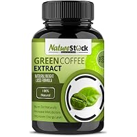 Nature Stock Pure And Organic Green Coffee Extract 800 mg 60 Capsule (Pack of 1)
