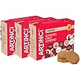Artinci Sugar Free Almond Cookies (185gX 3) | Premium California Almond Flour | Gluten-Free| No Maida | Diabetic Friendly, High Protein and High Fiber Digestive Biscuits | Sugarfree Healthy Cookies