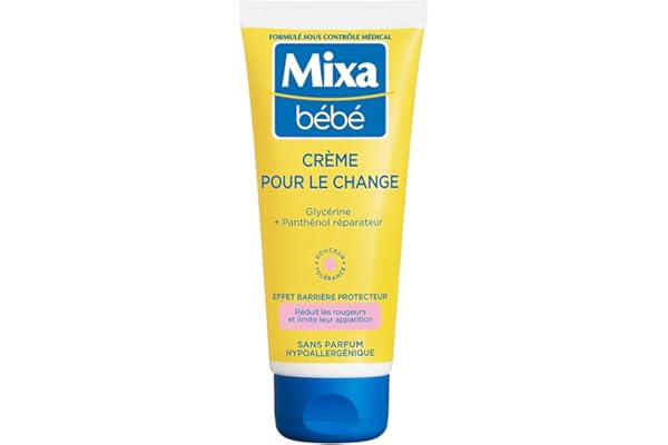 Mixa Bébé Crème pour le Change, 100 ml