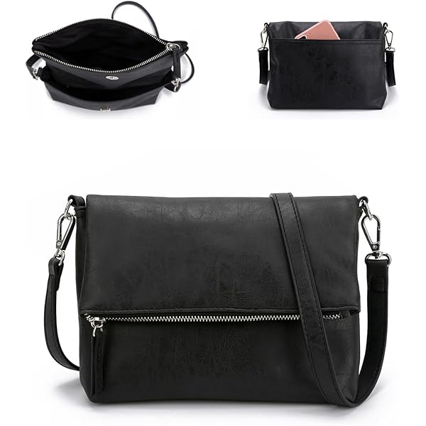 TOM TAILOR Borsa A Tracolla Nila Donna - Grigia, Media, Con Ciondolo In Pelliccia Sintetica