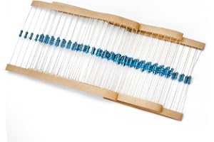 Innfeeltech 100 st 1/4 W 1 % tolerans 150 ohm metallfilm motstånd för gör-det-själv-projekt och experiment