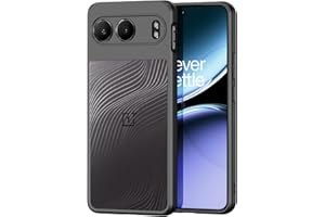 Tieeyivv Etui do Oneplus Nord 4 - czarne, odporne na wstrząsy, materiał TPU - chroni ekran i aparaty - kompatybilne z Oneplus Nord 4