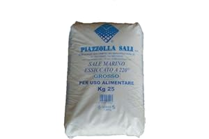 FARELLA Sale Marino Grosso 25kg, Uso alimentare, Piazzolla Sali