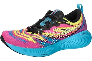 ASICS Cumulus 25 Donna Scarpe da Running Turchese Giallo