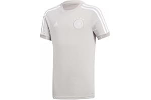 ‎ADIDAS adidas Kinder Freizeit T-Shirt DFB Tee Youth Tee M grau/weiß