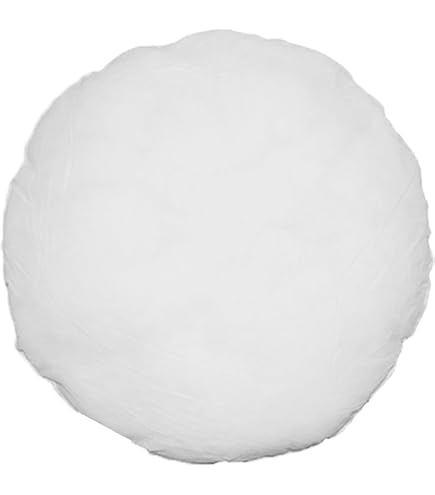 Haus und Deko Set van 2 vulkussens 80 cm rond binnenkussen polyester sofakussen hoofdkussen kussen wit Haus und Deko Set van 2 vulkussens 80 cm rond binnenkussen polyester sofakussen hoofdkussen kussen wit