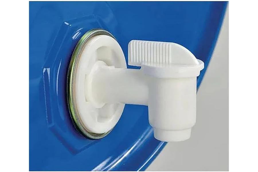 ITP Packaging 3/4″ BSP Plastic Drum Tap with 2″ Adapter for 210/220 Litre Open Top & Tight Head Plastic & Steel Drums