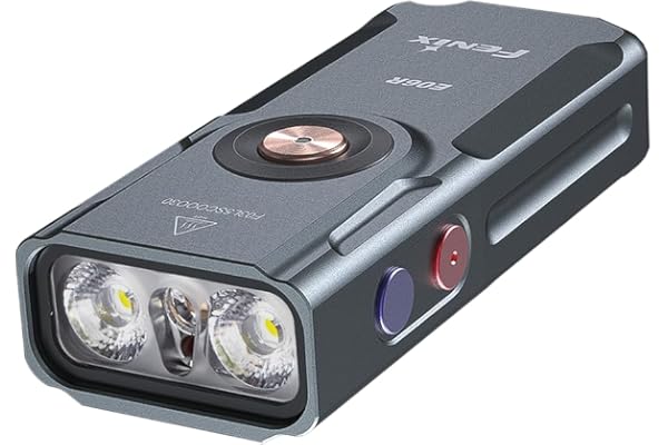 Fenix - E06R - 3 i 1-750 lumen nyckelring ficklampa