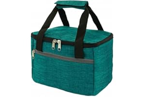 ‎ALLBAGS AllBags Kühltasche Eistasche Picknicktasche Lunch Tasche Klappbar faltbar wasserdichte Isolierte Thermo leichte mit kühlfach Thermo für Arbeit Outdoor Thermotasche für Lebensmitteltransport 7L