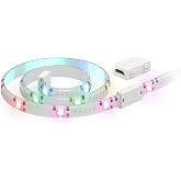 Razer Aether Light Strip Extender - RGB LED Işık Şeridi Uzatma (1M / 3ft Genişletici, 8 Genişleticiye Kadar Bağlayın, Esnek T
