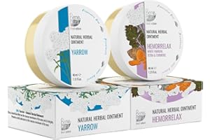 BENE PURA TRUST NATURE BenePura Hemorrhoids Ointments - Natural Hemorrhoids Cream and Piles Cream - Soothes Burning, Itching and Discomfort - Haemorrhoids Cream - Hemmoroids Ointment - 2 x 40 ml