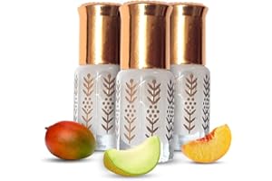 Musc Tahara Aromatisé Pack Mangue Melon Pêche Ajmal As Safar® lot de 3 Musc Blanc intime 3ml