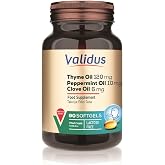 Validus Fresh Breath CloveOil + OreganoOil + PeppermintOil 90 Softgel