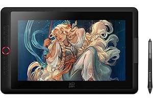 XP-Pen XPPen Tablette Graphique, Artist 15.6 Pro V2 (MD160FH) Tablette Graphique Dessin avec Écran,16K(16384) Niveaux de Pression, 8 Raccourcis Personalisables, Compatible avec Windows Android