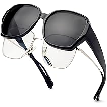 Lunettes De Soleil Sur-lunettes Polarisées Pliables - Homme/Femme, UV400, Branches Réglables 30°, Poids 20g - Pour Conduite, Pêche, Plein Air