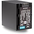 WELBORN Camera Battery for Sony FV100 (7000 mAh) Rechargeable Battery Compatible with Sony DCR-SR15,SR21, DCR-SR68, DCR-SR88,SX15, SX21, SX44, SX45, SX63, SX65, SX83, SX85, FDR-AX33, AX53.