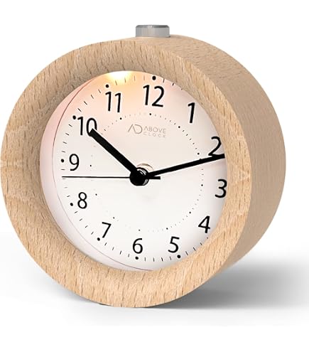 JACQUES FAREL ACW 69 – Reloj despertador para niña, 3D, mariposas, flores, rosa, turquesa, sin tic tac, analógico, repetición de alarma, cuarzo