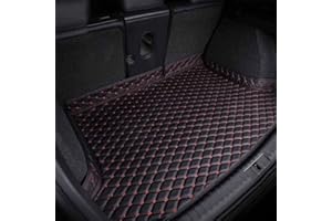 DFVOOP Tapis de Coffre Voiture, pour Citroen C5 Aircross Hybride 2020-2023 2024 (Upper Layer) Imperméable Antidérapant Anti Rayures Bac de Coffre Cargaison Tapis de Doublure Protection,B