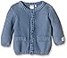NAME IT Baby Boys Button Front Long Sleeve Cardigan -  Blue - 3-6 Months