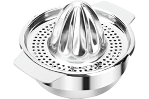 Presse Agrumes Manuel 400ML Presse Orange Manuel Inox Presse Citron Manuel Rotation Presse Pour Presser Citrons Oranges Agrumes Verts Citrons Verts