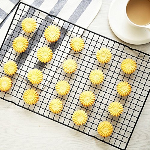 Katech Cooling Rack High Qualität Backen Kuchen Kühlung Grid Rack Gute Küche Werkzeug für Cupcakes, Kekse, Gebäck, Kuchen, Gebäck und Brot - 7