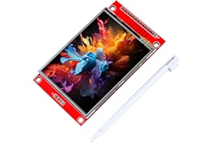 LAFVIN Módulo de pantalla táctil TFT LCD de 2,8 pulgadas, 320 x 240 SPI Serial ILI9341 con lápiz táctil, compatible con Arduino