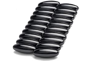 Miyobing 20Pcs Powerful Rattle Magnets Spinning Buzzing Snake Eggs,Hematite Zingers,Educational Science Toy,Great Stress Relief for Autism,ADD,ADHD & OCD,Refrigerator Or Neat Party Gift,Office Magnets