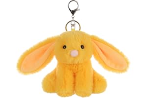 Apricot Lamb Cute Toys Plush key vid bunny Stuffed Animal Soft Keychain for Kids Bag, Purse, Backpack, Handbag
