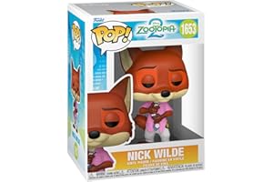 Funko Pop! Disney: Zootopia 2- Nick Wilde - Figurine en Vinyle à Collectionner - Idée de Cadeau - Produits Officiels - Jouets pour Les Enfants et Adultes