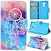 Produktbild SMART LEGEND Lederhülle für Huawei Honor 5C Ledertasche Hülle Dreamcatcher Muster Design Schutzhülle Premium PU Schutz Leder Flip Case Wallet Protective Cover Innere Weiche Silikon Bookcase Backcover Handy Tasche Schale mit Kartenfächer Magnetverschluß Standfunktion Etui