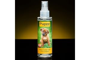 Pupee Trainer Spray Per L'apprendimento Del Cuccioli | Spray Attrattivo Naturale | Formazione semplice ed efficiente per cuccioli