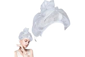 BTRONSN Net Plopping Cap for Drying Curly Hair,Plopping Mesh Curly, wielokrotnego użytku Net Plopping Bonnet, regulowana czapka do zwijania włosów do suszenia kręconych włosów ze ściągaczem, dla