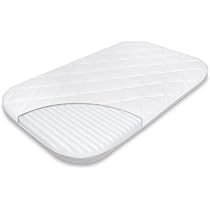 Matelas Bébé 90x60cm 4en1 Oeko-TEX - Mousse Bambou Ventilée