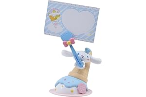 Hello Kitty And Friends Yume Sanrio Cinnamoroll Party Time Memo Stand – Cute Desk Accessory with Ice Cream Cone | Sanrio Gifts & Kawaii Collectables