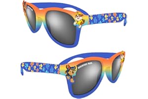 CANDYBAY AFB Paw Patrol Chase and Rubble Children's Character Sunglasses 100 Percent UV Protection, Blue, 12.5 cm