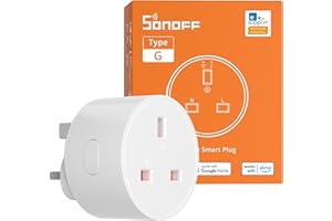 SONOFF S60ZBTPG Zigbee Smart Plug (Requires Zigbee Gateway) – Remote Control, Energy Monitoring, Timer Schedules, Overload Protection, Zigbee Repeater, Compatible with eWeLink App