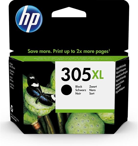 HP Cartuccia d'inchiostro originale 305XL, 4 ml, nero - 1