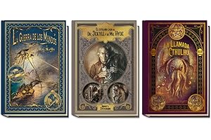 Colección Maestros del Fantástico pack II. Contiene 3 libros: La guerra de los mundos, La llamada de Cthulhu, El extraño caso del Dr. Jekyll y Mr. Hyde: 02