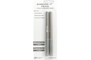 Ranger Embossing Pen Set di Penne per goffratura, Grigio, 1 count (Pack of 1)