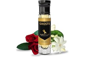Arabian Opulence FR140 GHOSTS Huile parfumée à bille | Huile corporelle concentrée | Parfum à base d'huile longue durée pour femme | Bouteille d'huile de parfum douce sans alcool de voyage (6 ml)