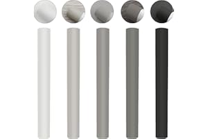 ELKFLEE 5Pcs Wax Filler Wood Repair Sticks, 11CM Grey Laminate Floor Repair Kit Wood Scratch Repair Crayons Multi-Surface Wax Repair Sticks for Wood Furniture Floor Table Door Guitar Scratches Holes Stains