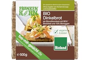 YESMOO Frankenkorn Bio Dinkelvollkornbrot (6 x 500 gr)