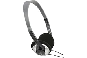 Eurosell Leichte Kopfhörer TV 6 Meter Kabel Langes Kabel 6m Stereo Kopfbügel Kopfhörer TV PC HiFi Leicht Arm On Over Ear