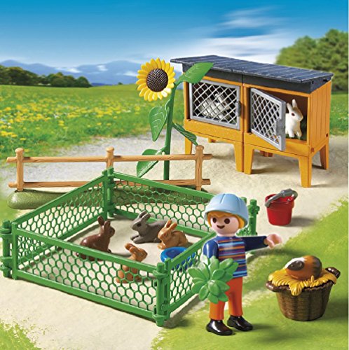 Imagen 2 de Playmobil  - Granja conejos con corral (626605)