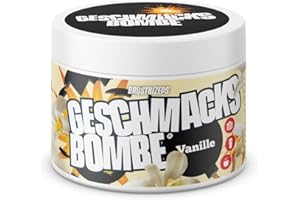 ‎BRUSTBIZEPS brustbizeps Geschmackspulver 200g Vanille I Flavour Powder mit 7 kcal pro Portion I 100% Geschmack 100% Vegan I Kalorienarmes Geschmackspulver mit unendlich Möglichkeiten