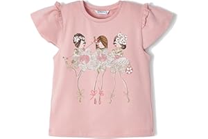 Mayoral Camiseta m/c Aplicaciones para niña