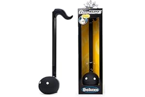 Otamatone Deluxe [édition anglaise] Instrument de musique électronique jouet synthétiseur portable du Japon par Maywa Denki, noir
