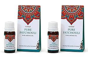 Aromasenses.- 2 unidades Aceite Esencial Patchouli Puro Goloka 10 ML (Patchouli)